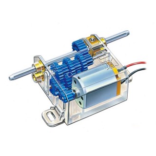 [อุปกรณ์งานประดิษฐ์] TAMIYA 70190 Mini Motor Multi-Ratio Gearbox (12-Speed) อุปกรณ์ทามิย่าแท้ education STEM