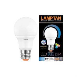 หลอด LED LAMPTAN BULB DIM 9 วัตต์ E27 DAYLIGHT