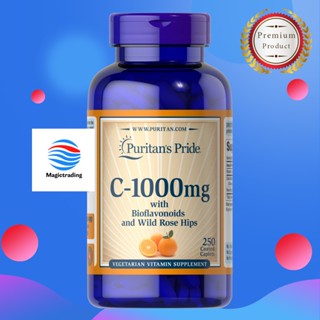 Puritans Pride Vitamin C-1000 mg / 250 Caplets