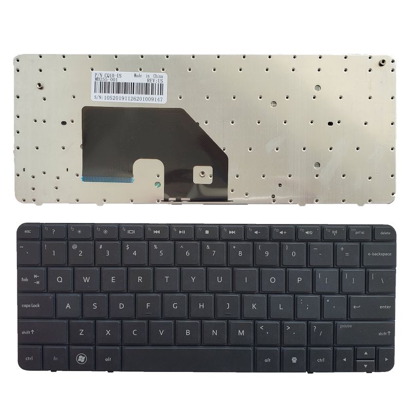 ใหม่ HP COMPAQ CQ10 CQ10-525DX Mini 110-3000 Series 608769-001 คีย์บอร์ด US