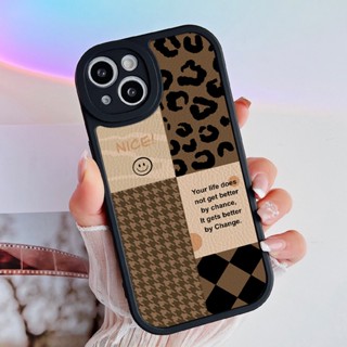 for Xiaomi Mi 10 10T 8 11 12 Lite POCO M3 M4 F2 Pro X3 X4 F4 GT Redmi Note 7 8 10 9A 10A Checked Leopard Print Soft TPU Case Back Cover with Camera Lens Full Cover | XMD166