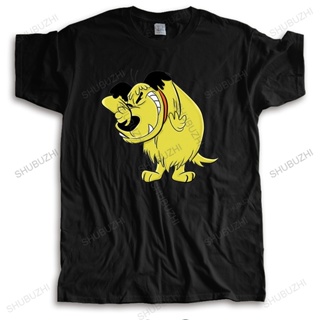 เสื้อยีด ลูกเรือชายคอแขนสั้นเสื้อยืดผู้ชายท็อปส์ซู muttley mutley การ์ตูนหัวเราะหัวเราะสุนัขยี่ห้อ unisex teeshir สําหรั