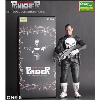 Punisher Frank Castle Crazy Toys 1/6 Scale PVC Statue Figure 30 cm