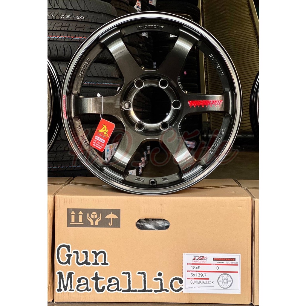 ล้อแม็กซ์ TE37 ก้านยก ขอบ18 งาน D2 สวยสปอร์ต์ ทนทาน แกร่ง เทห์ แกร่ง ราคาต่อ 4 วง ใช้โค้ดลดอีก 1000 - รูปที่ 6