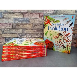 (New)An Usborne Flap Book See inside Evolution.