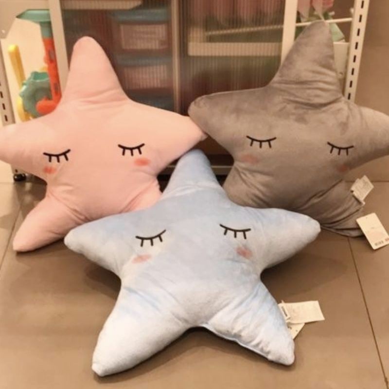ใหม่ล่าสุด CUTE AND CUTE STAR PILLOWS/ SUITABLE FOR SOFA PILLOWS, SLEEPING PILLOWS, CAR PILLOWS