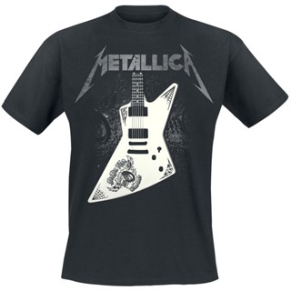 เสื้อผ้าผชLsmtx1 เสื้อยืด ผ้าฝ้าย พิมพ์ลาย Papa Het Guitar Metallica พลัสไซซ์ สําหรับผู้ชาย ใส่เล่นกีฬา ฟิตเนส คริสต์มาส