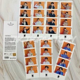 [พร้อมส่ง] 4 Cuts Photo BTS &lt;Yet to Come&gt; in BUSAN ของแท้ 💯%