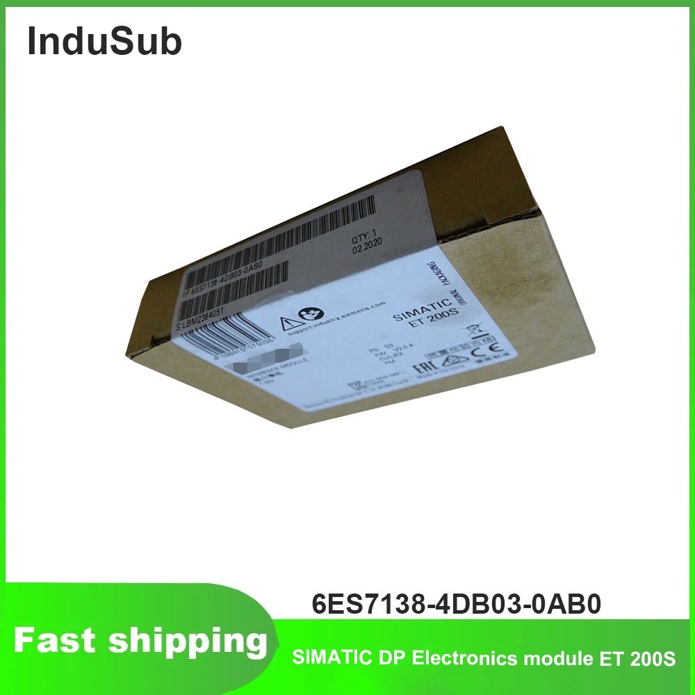 YTH 6ES7138-4DB03-0AB0 SIMATIC DP PLC Electronics โมดูล ET 200S PLC Controller โปรแกรมใหม่