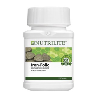 🍁Iron​ Folic(ฉลากใหม่)​ สปิแนช พลัส​ ผักโขม​120​เม็ด