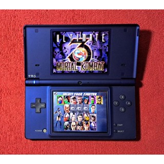 Nintendo dsi สีน้ำเงิน เล่นผ่านเมม 32G เกมส์เต็ม พร้อมเล่น sn 18315