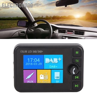 Electron000 Car Bluetooth Digital Receiver DAB DAB+ FM Handsfree 2.4inch Colour LCD Display 3.5mm Jack Radio