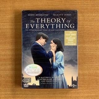 DVD : The Theory of Everything (2014) ทฤษฎีรักนิรันดร [มือ 1 ปกสวม] Eddie Redmayne ดีวีดี หนัง แผ่นแท้