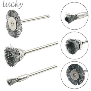 Wire Brush 3Pcs/Set Polishing Rust Removal Stainless Steel Steel Brush