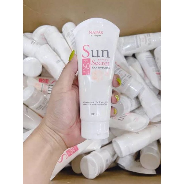 Napas Sun Secert #โลชั่นกันแดดนมหอมSPF50+++