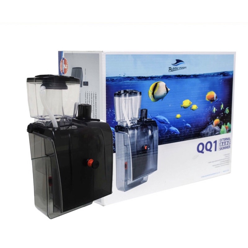 Bubble-Magus QQ1 External Nano Skimmer โปรตีนสกิมเมอร์แบบแขวน สำหรับตู้นาโน ตู้ขนาดเล็กไม่เกิน 100 ล