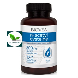 BIOVEA N-ACETYL CYSTEINE 1000 mg / 120 Vegetarian Capsules