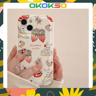 เคสมือถือ แบบนิ่ม ลายการ์ตูนสตรอเบอร์รี่ กันกระแทก สําหรับ OPPO Reno8 Reno7pro reno6 7z 5 R17 A53 A9 2020 4Z 5G F11 A31 F9 A15 A3S Findx3pro Findx5pro