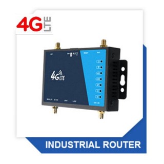 4G Router 300Mbps ถอดเปลี่ยน เสา อากาศ ได้ Industrial Grade