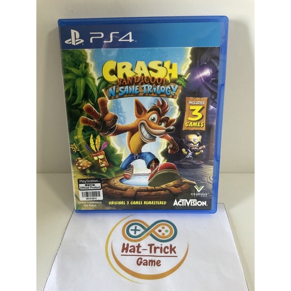 ps4 : crash bandicoot n. sane trilogy