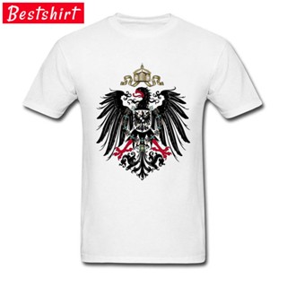 [COD]ใหม่ล่าสุด เสื้อยืดผ้าฝ้าย 100% พิมพ์ลายสัญลักษณ์ Wappen Deutsches Reichsadler แฟชั่นฤดูร้อน ฤดูใบไม้ร่วง สําหรับผู