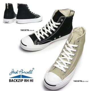 CONVERSE JACK PURCELL BLACKZIP RH HI BLACK