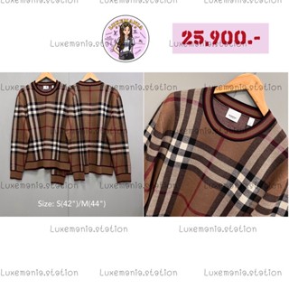 👜: New!! Burberry Sweater‼️ก่อนกดสั่งรบกวนทักมาเช็คสต๊อคก่อนนะคะ‼️