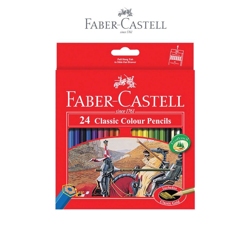 Faber Castell ดินสอสี 24 สี I Color Pencil Faber Castell I Semarang