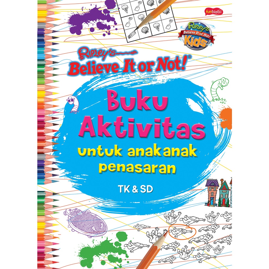 Gramedia - RipleyS Believe It Or Not! Kids – หนังสือกิจกรรมสําหรับเด็ก RipleyS Assistance