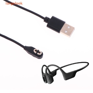 [largelook] Bone Conduction Headphones Charger Cable Bluetooth-Compatible Earphone Power Supply Wire For After Shokz Aeropex AS800 Earphones