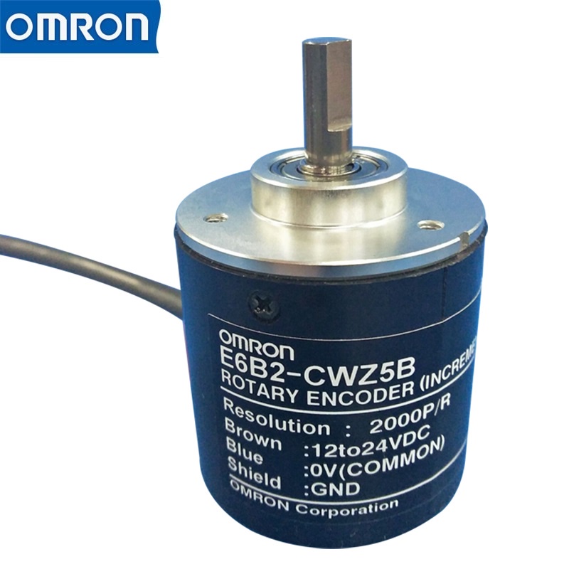 YTH Incremental 40-mm-dia ตัวเข้ารหัสแบบหมุน E6B2-CWZ5B PNP เอาต์พุตเปิด 12-24 VDC 100P/R-2000P/R 0.