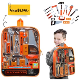 Black &amp; Decker Jr. 23 Piece Backpack Set