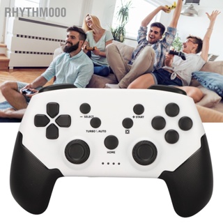 Rhythm000 Wireless Game Controller Adjustable Burst Speed Multi Mode Bluetooth Gamepad for Switch Steam Phone PC Tablet