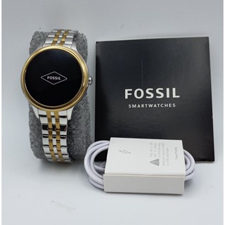 นาฬิกา FOSSIL WOMENS FTW6074 GEN5E TOUCHSCREEN พร้อมสายชาร์จ (สภาพใหม่) #F76