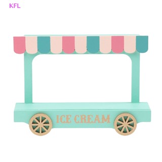 (KFL) พร็อพไอศกรีมจิ๋ว สําหรับตกแต่งบ้านตุ๊กตา