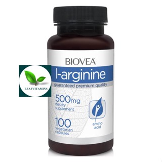 BIOVEA L-ARGININE 500 mg / 100 Vegetarian Capsules