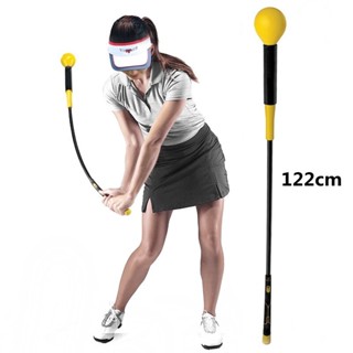 ไม้ซ้อมวงสวิง Strength and Tempo Trainer 48 inch - Yellow เครื่องช่วยฝึกวงสวิงกอล์ฟ เครื่องช่วยฝึกวงสวิงไม้วอร์มอัพกอล์ฟ