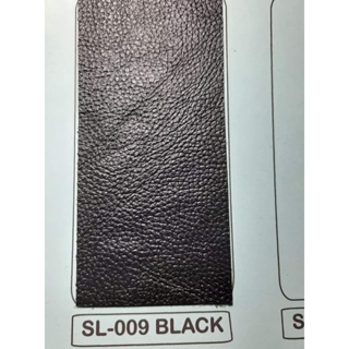 สีพ่นเบาะหนังแท้ดำเงาSL-009 BLACK