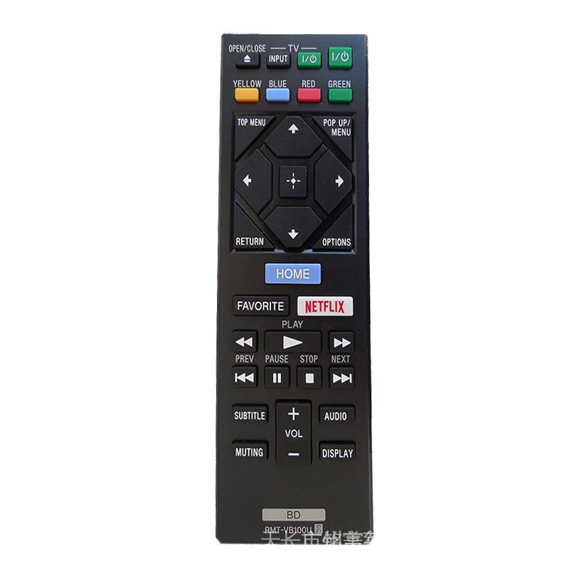 ใหม่เปลี่ยน RMT-VB100U รีโมทคอนโทรลเหมาะสําหรับ SONY BDP-S1500 S3500 S5500 S6500 รุ่น Series Control