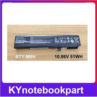 BATTERY ORIGINAL MSI แบตเตอรี่ ของแท้ MSI GE62 GE72 GP62 PE60 PE70 GE62VR GP72 GL72 GL62M BTY-M6H