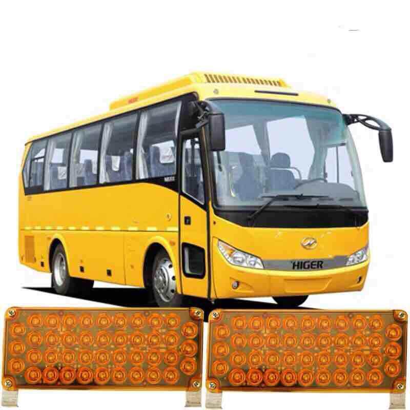 ไฟฉุกเฉินไฟไซเรนLED 42จุด *2ช่อ รุ่น18H อเนกประสงค์ สเตปกระพริบอัตโนมัติ เลือกสีได้เลย 12V-24V - รูปที่ 2