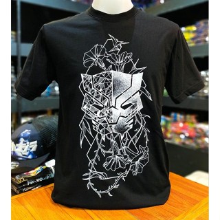 เสื้อยืดMarvel_ลิขสิทธิ์แท้ลายblackpantherสีดำ(mvx-182)