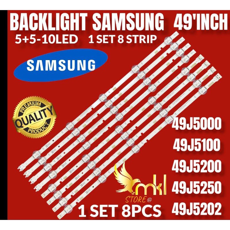SAMSUNG 49INCH LED TV BACKLIGHT 552-49J5202