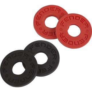 Fender Strap Blocks ตัวล็อคสายสะพายกีตาร์ (Black and Red)