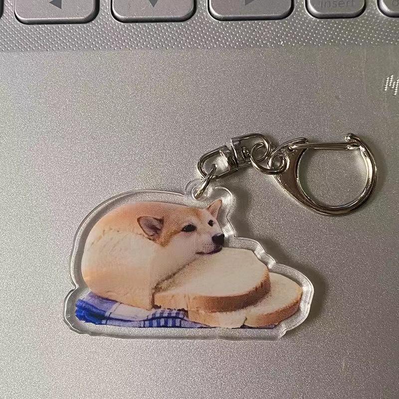 พวงกุญแจ จี้อะคริลิค รูปตัว D Shiba Inu ขนาด 4-5 ซม. สําหรับห้อยกระเป๋า ราคา ถูกที่สุด ดีลบีเคเค แกลเลอรีภาพที่ 9