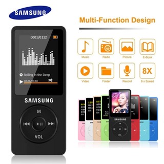 Samsung Walkman เครื่องเล่น MP4 วิทยุ FM MP3 หน้าจอ LCD แบบพกพา