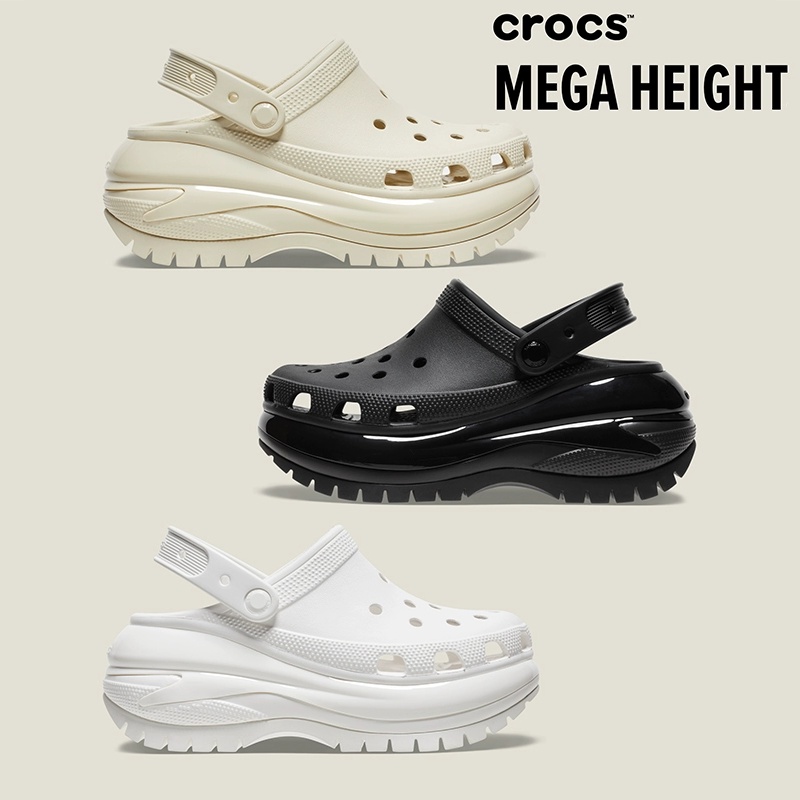 croc MEGA CRUSH รองเท้าหัวโตผู้หญิง รองเท้าไปทะเล|207988