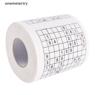 Onem กระดาษทิชชู่ พิมพ์ลายตัวเลข Sudoku 2 ชั้น 1 ม้วน