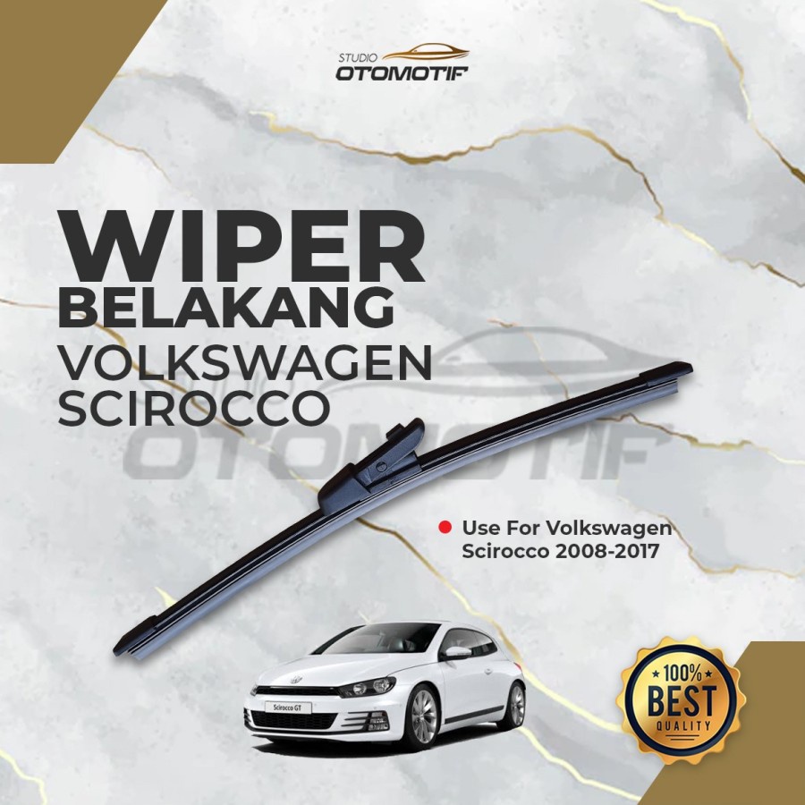 VW SCIROCCO REAR WIPER VOLKSWAGEN SCIROCCO FRAMELESS