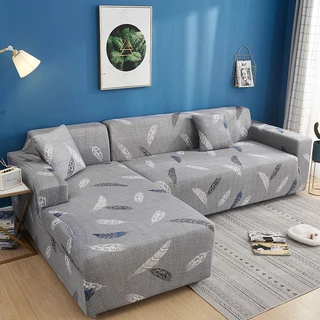 [แถมปลอกหมอน]sofa cover ผ้าหุ้มโซฟา ปลอกหมอนอิง ผ้าคลุมโซฟาลายสัตว์แบบยืดได้,ผ้าคลุมโซฟา1/2/3/4ที่นั่งยืดหยุ่นได้
